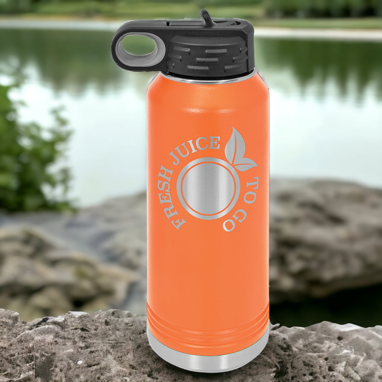 Custom Engraved 32oz Water Bottle Polar Camel Brand