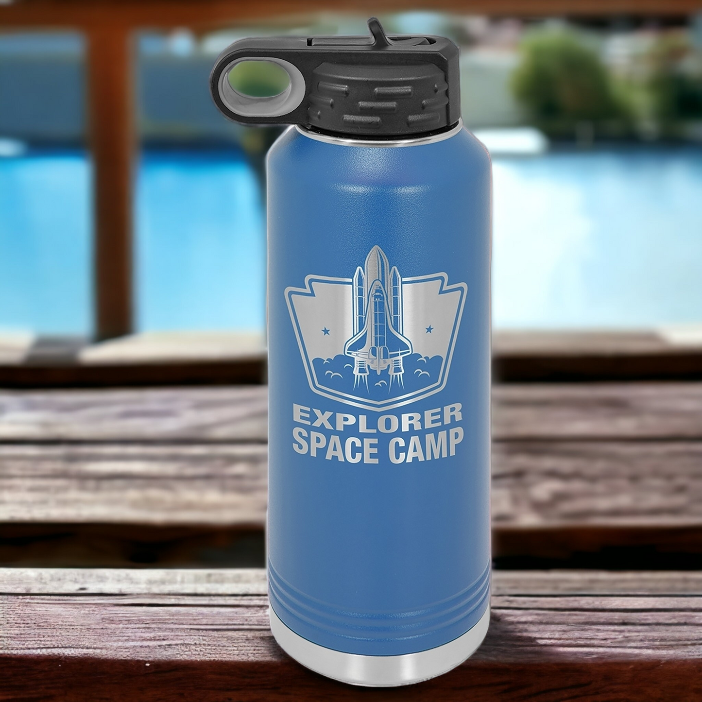 Custom Engraved 40oz Water Bottle Polar Camel Brand