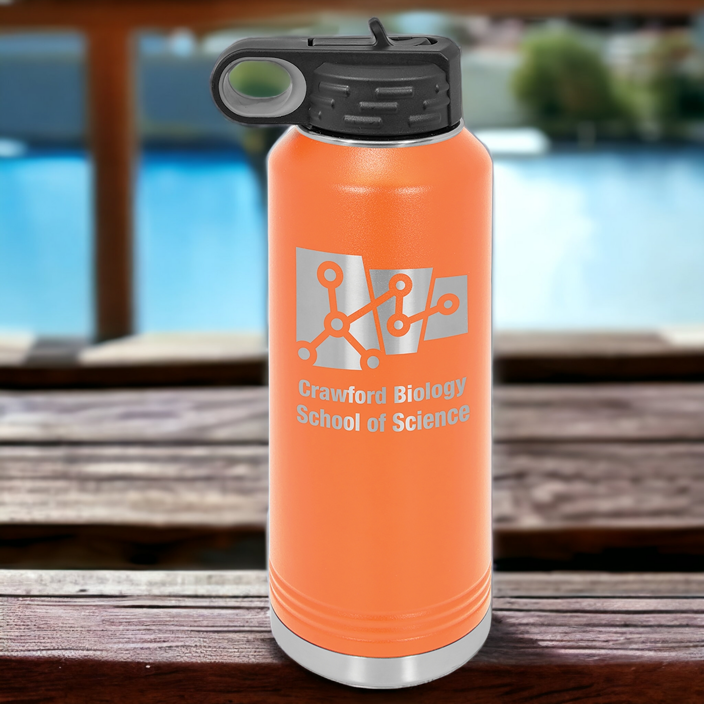 Custom Engraved 40oz Water Bottle Polar Camel Brand