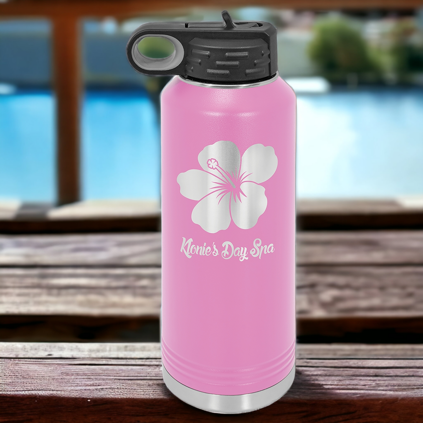 Custom Engraved 40oz Water Bottle Polar Camel Brand