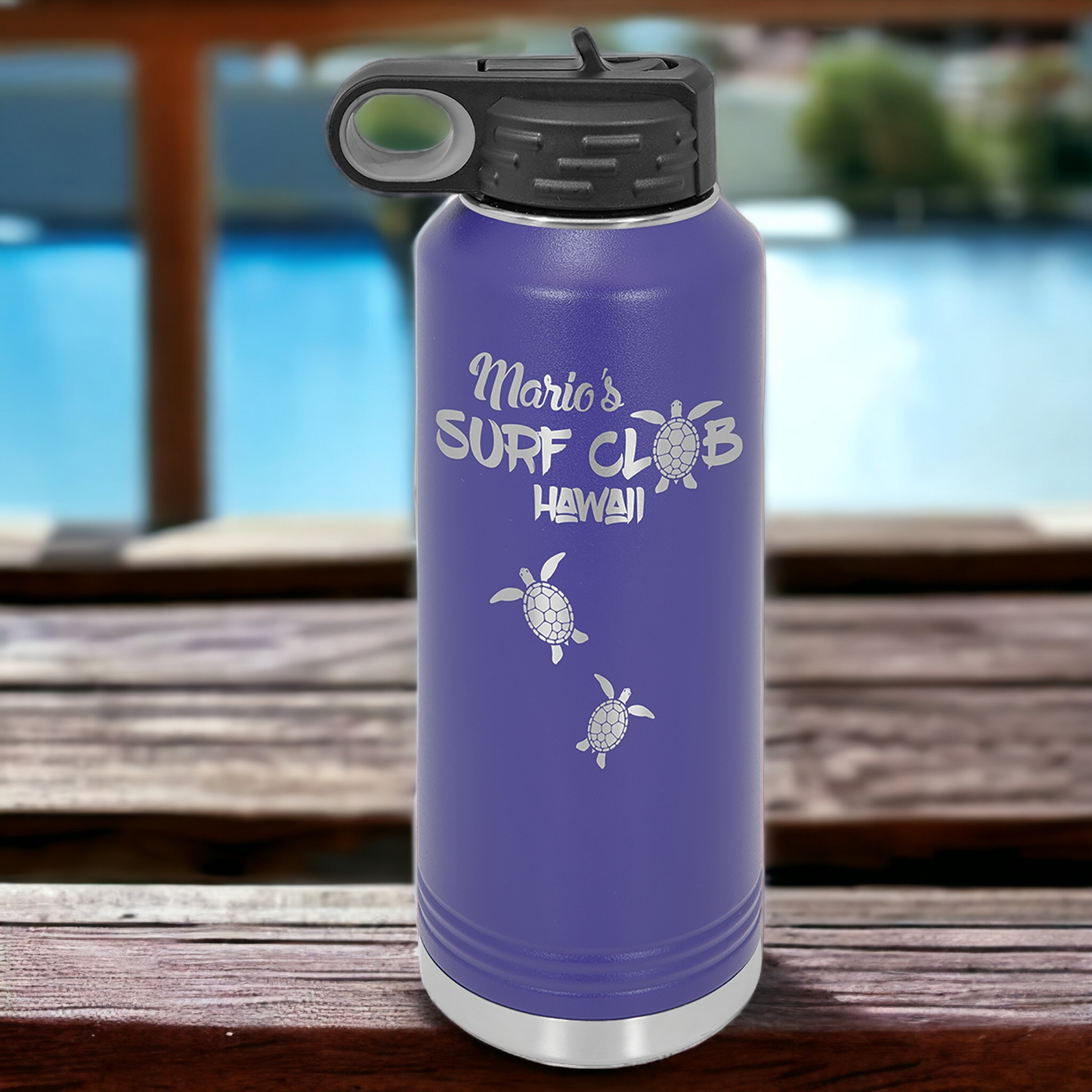 Custom Engraved 40oz Water Bottle Polar Camel Brand