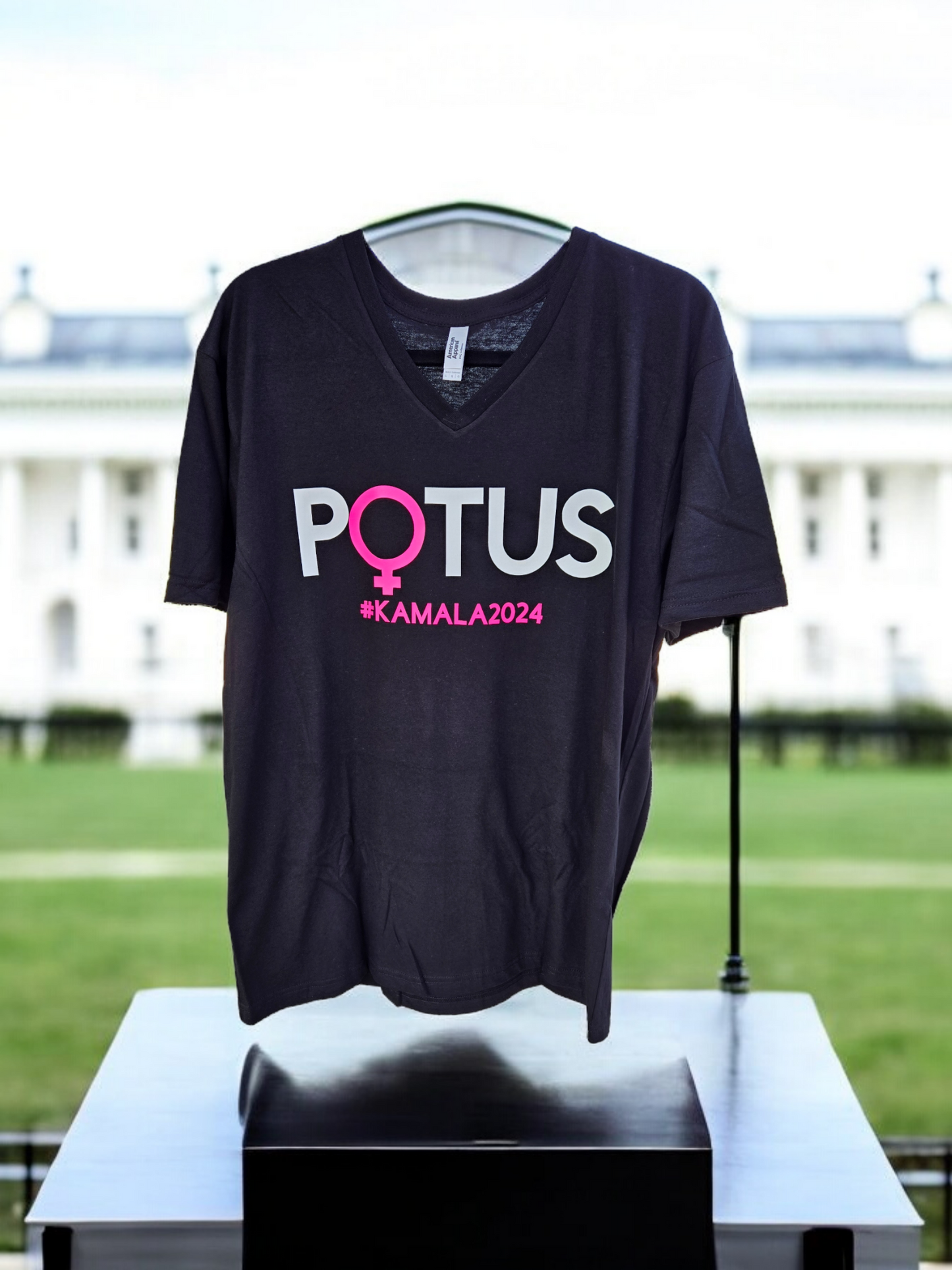 POTUS T-Shirt Black (Crew or V-neck)