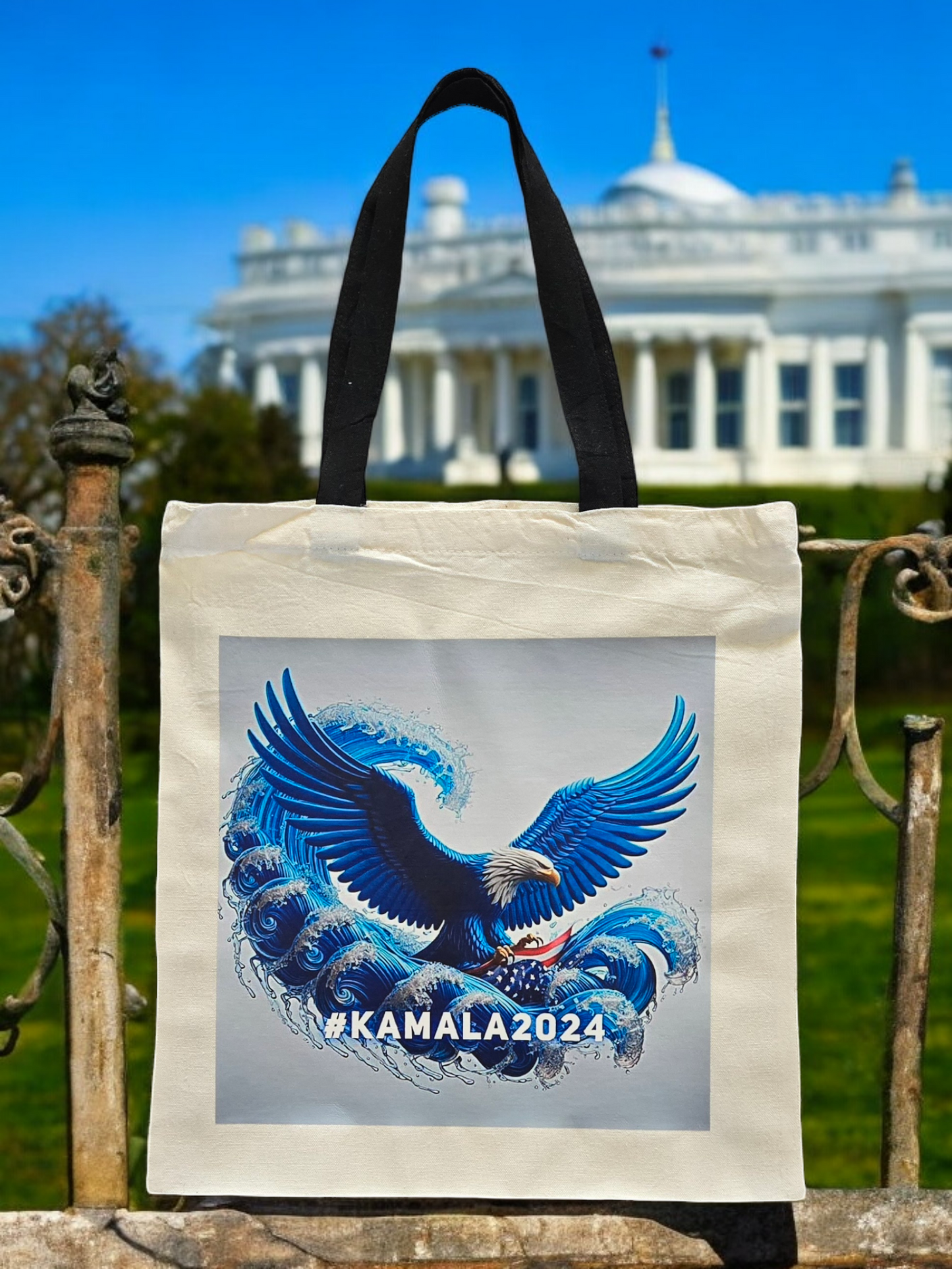 Reusable Shopping Bag "Kamala Harris"