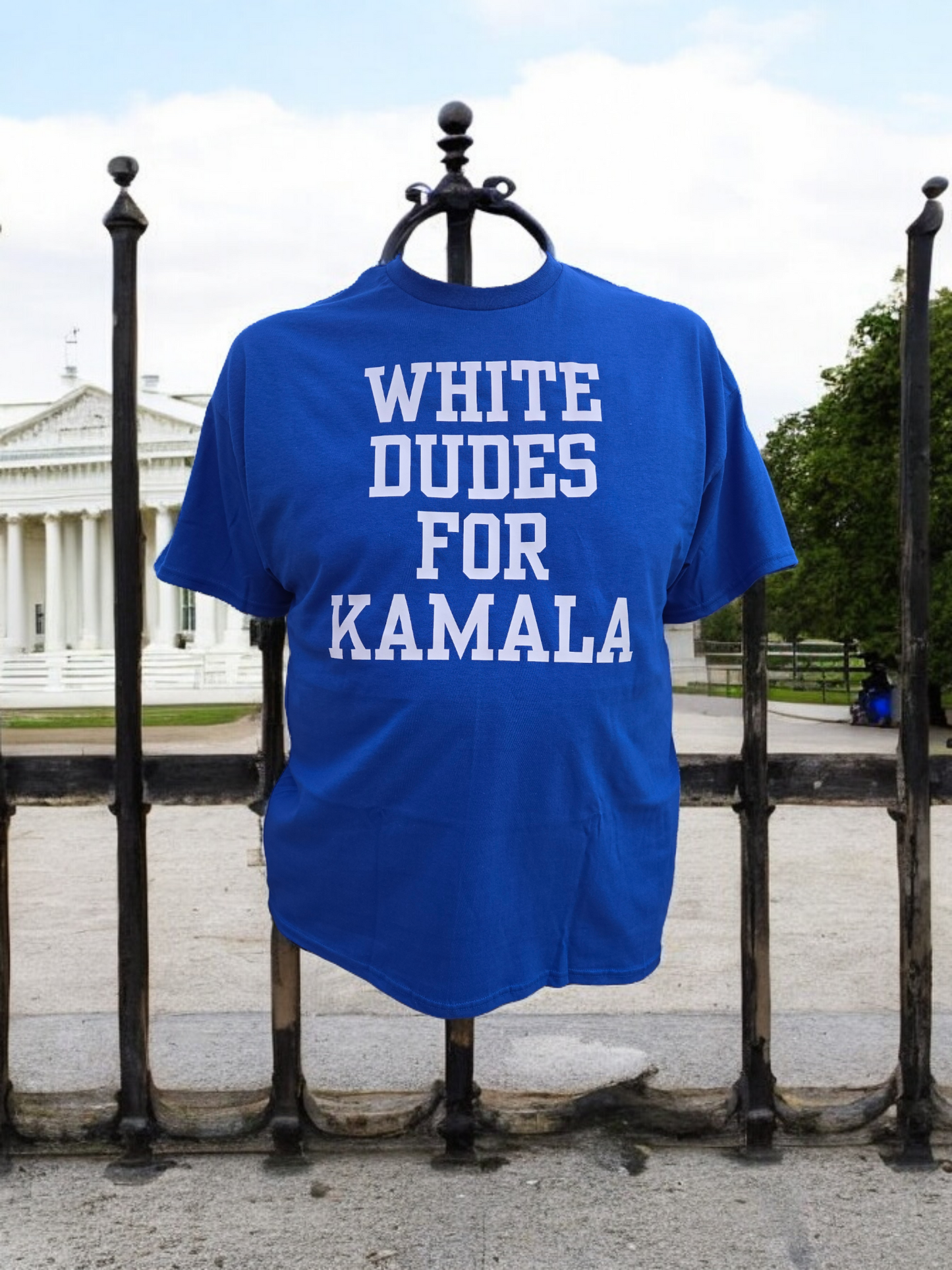 T-shirt, Crew, "White Dudes for Kamala"