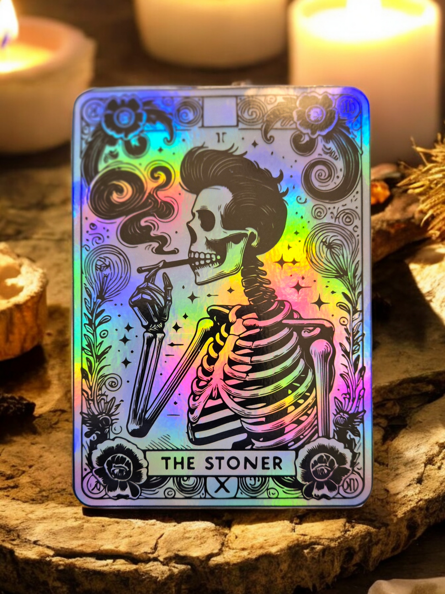 Holographic Funny/Sarcastic Tarot Card Stickers