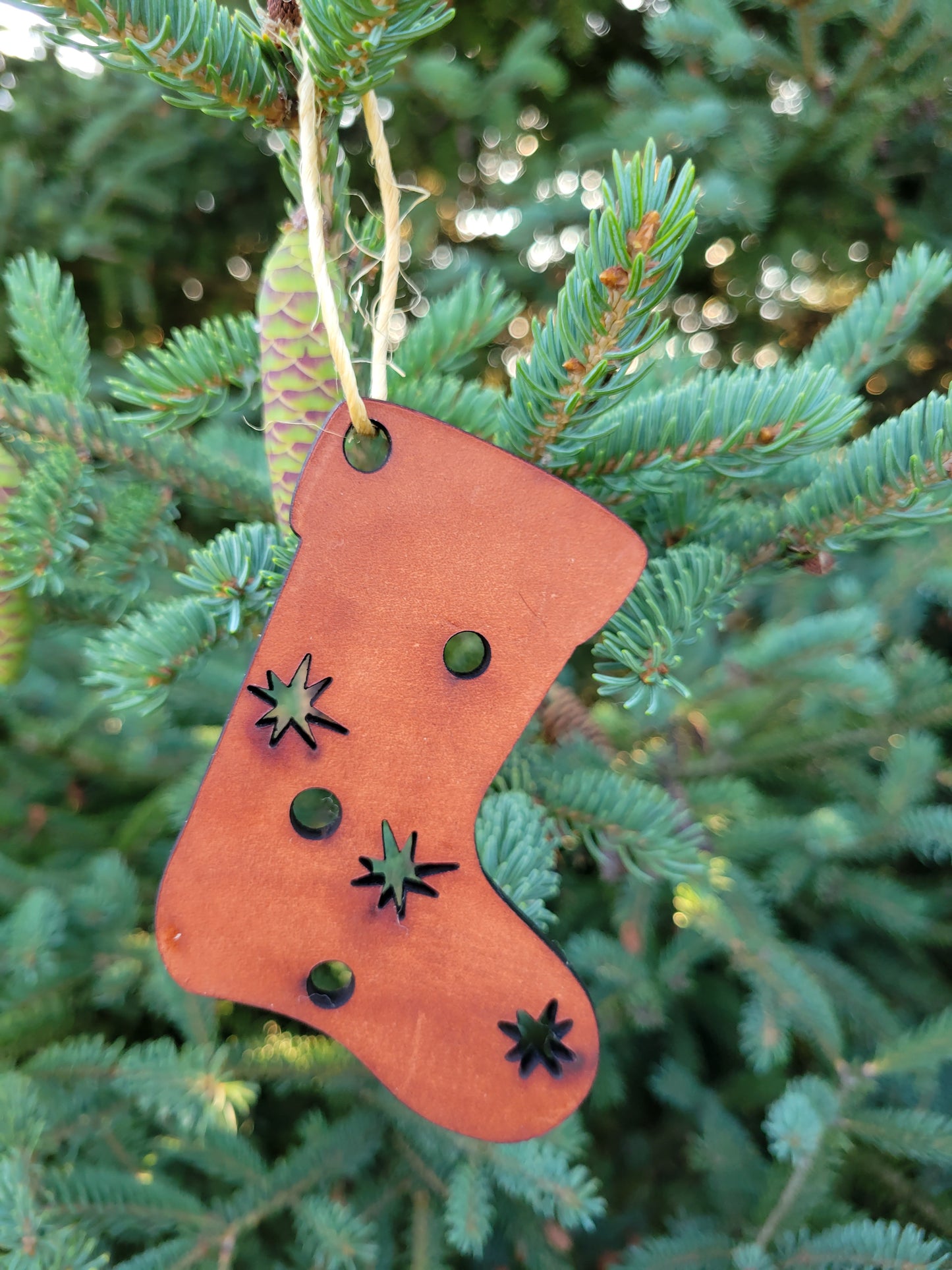 Moo-velous Stockings Themed Christmas Ornaments