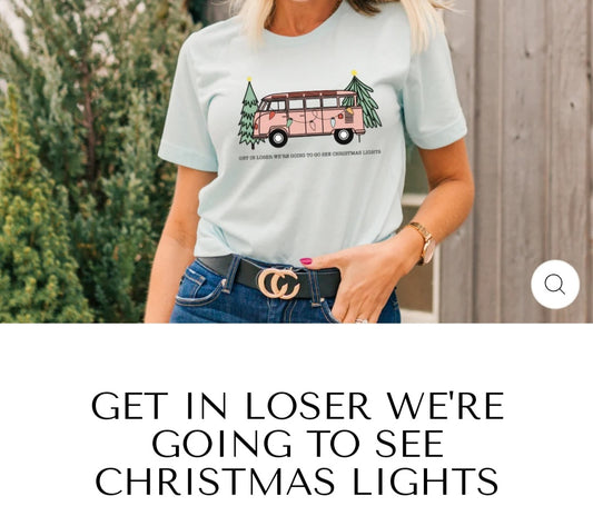 GET IN LOSER WE'RE GOING TO LOOK AT CHRISTMAS LIGHTS DESIGN