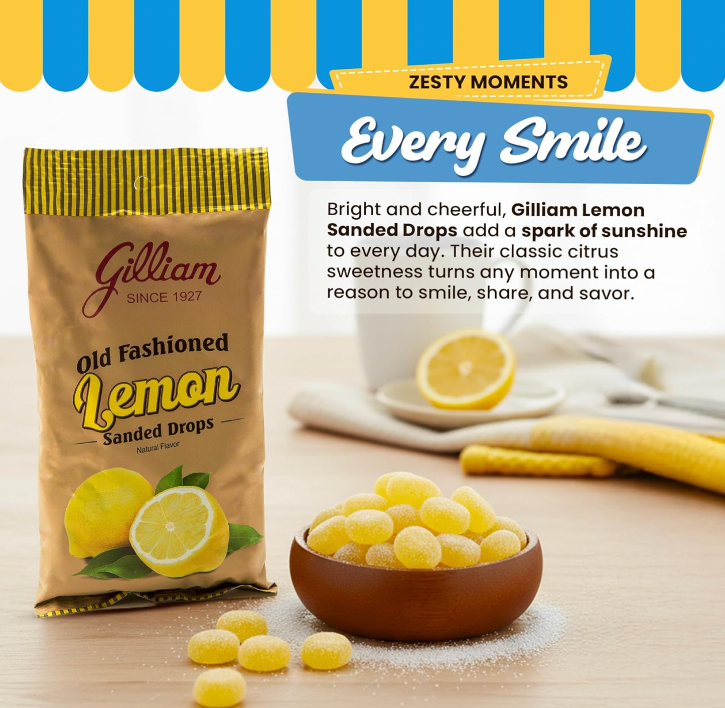 Gilliam Lemon Drops 4.5oz