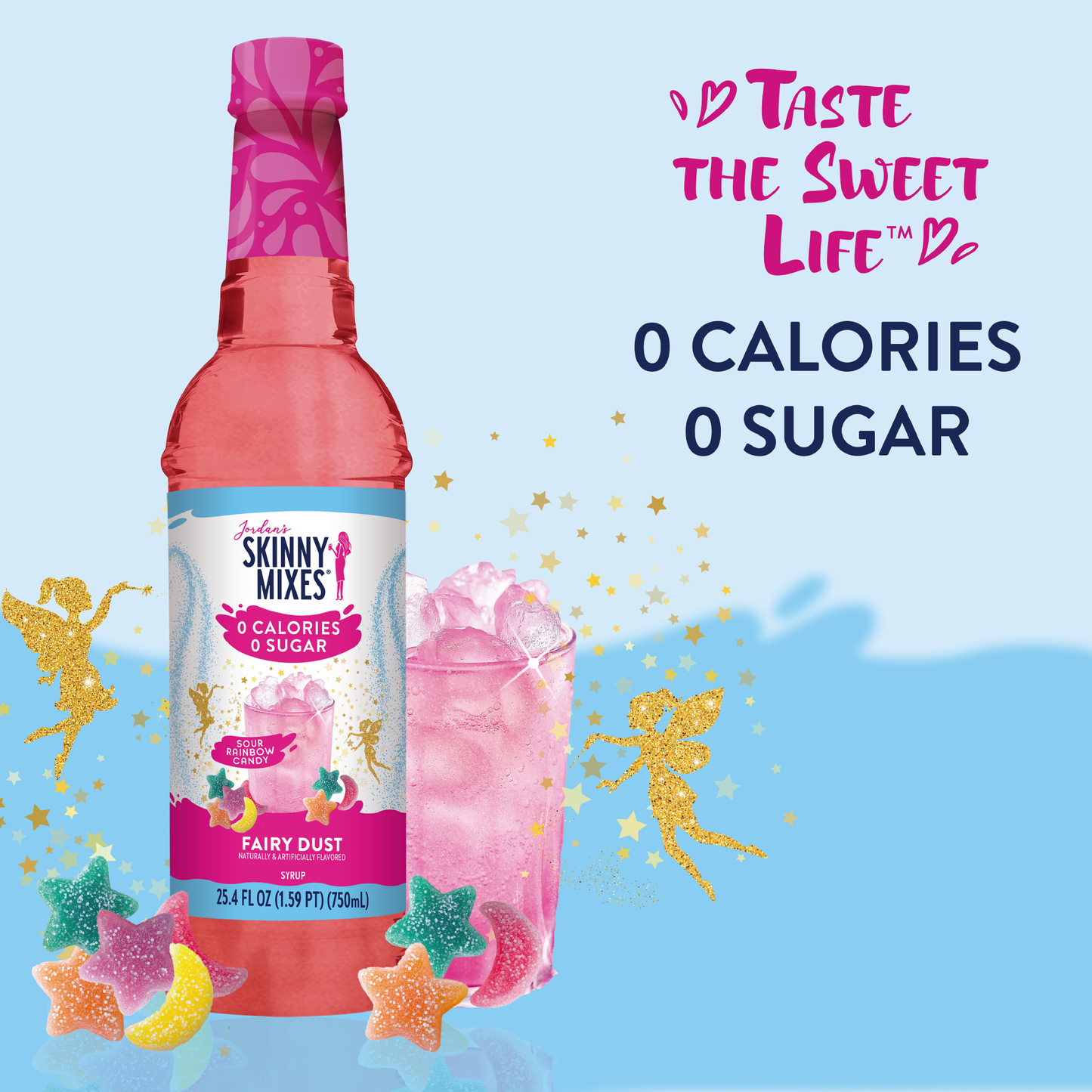 Sugar Free Sour Fairy Dust Syrup