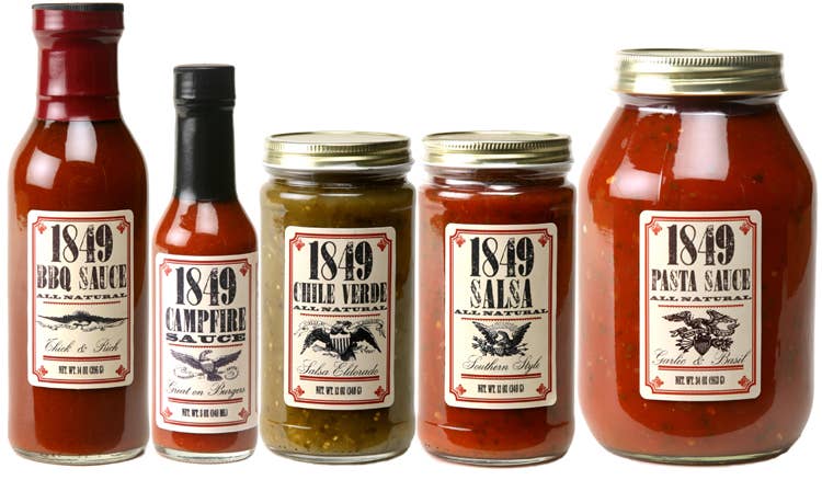 1849 Brand All Natural Campfire Mild Hot Sauce - 5 oz