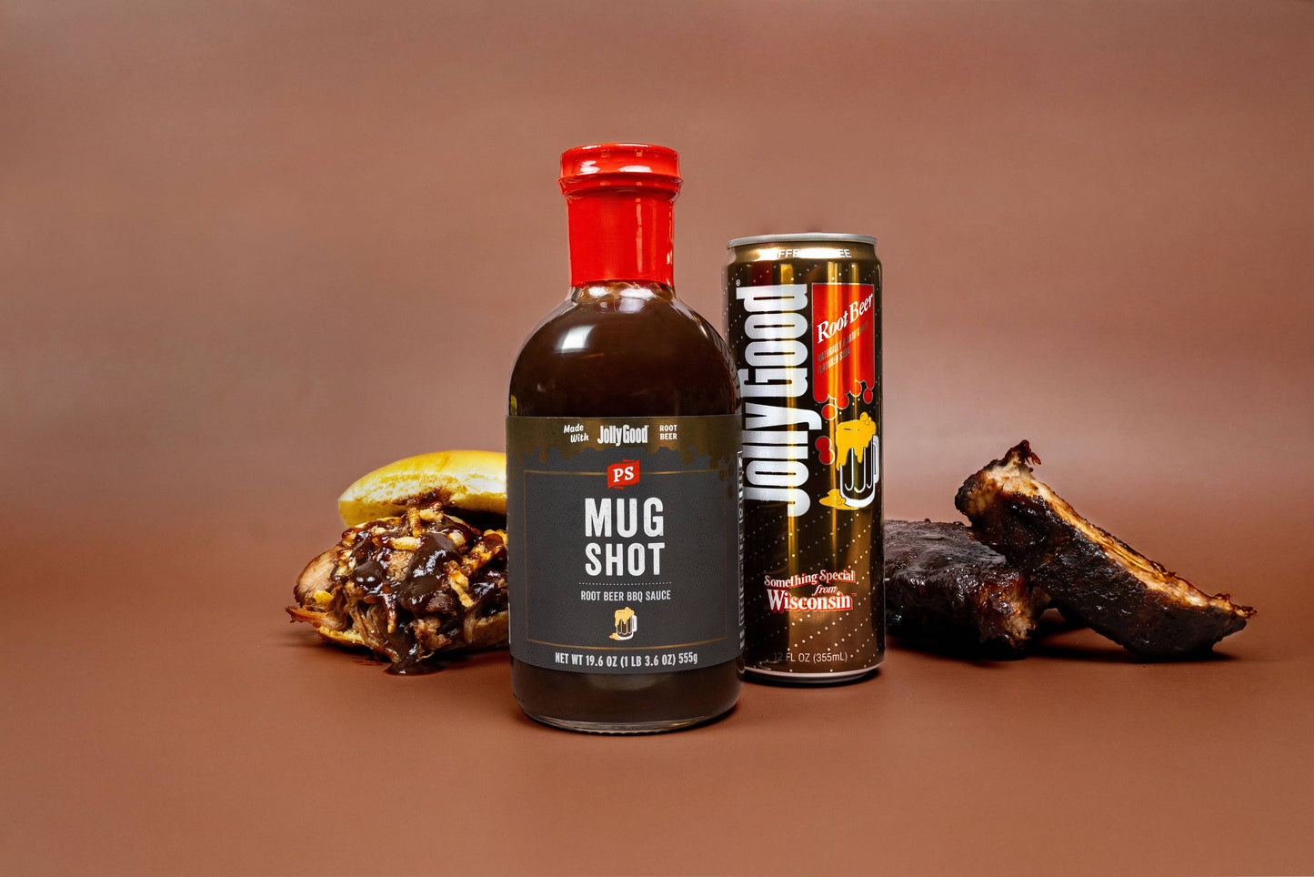 Mug Shot – Root Beer BBQ Sauce 19.6oz