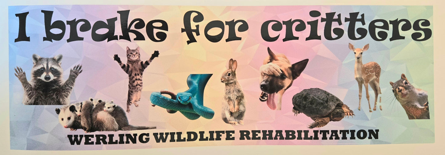 Werling Wildlife Rehabilitation Stickers (5-Pack)