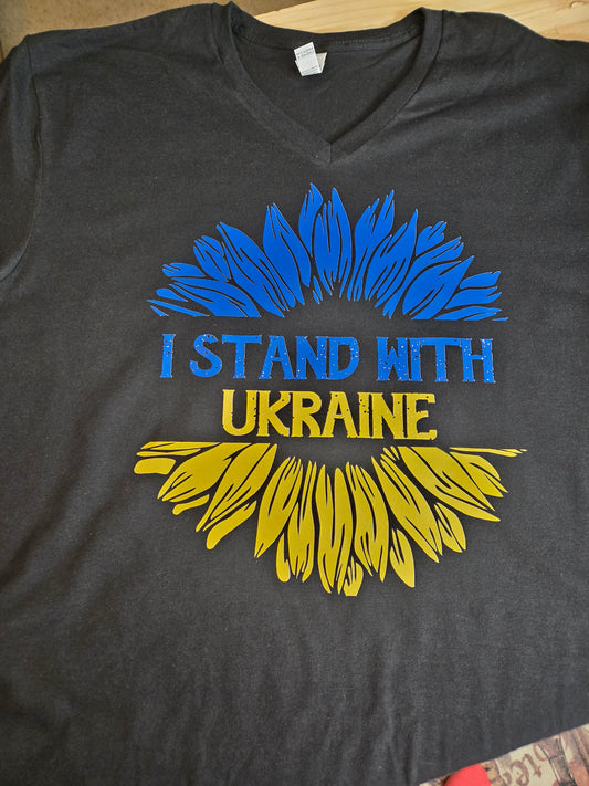 I stand with Ukraine Sunflower